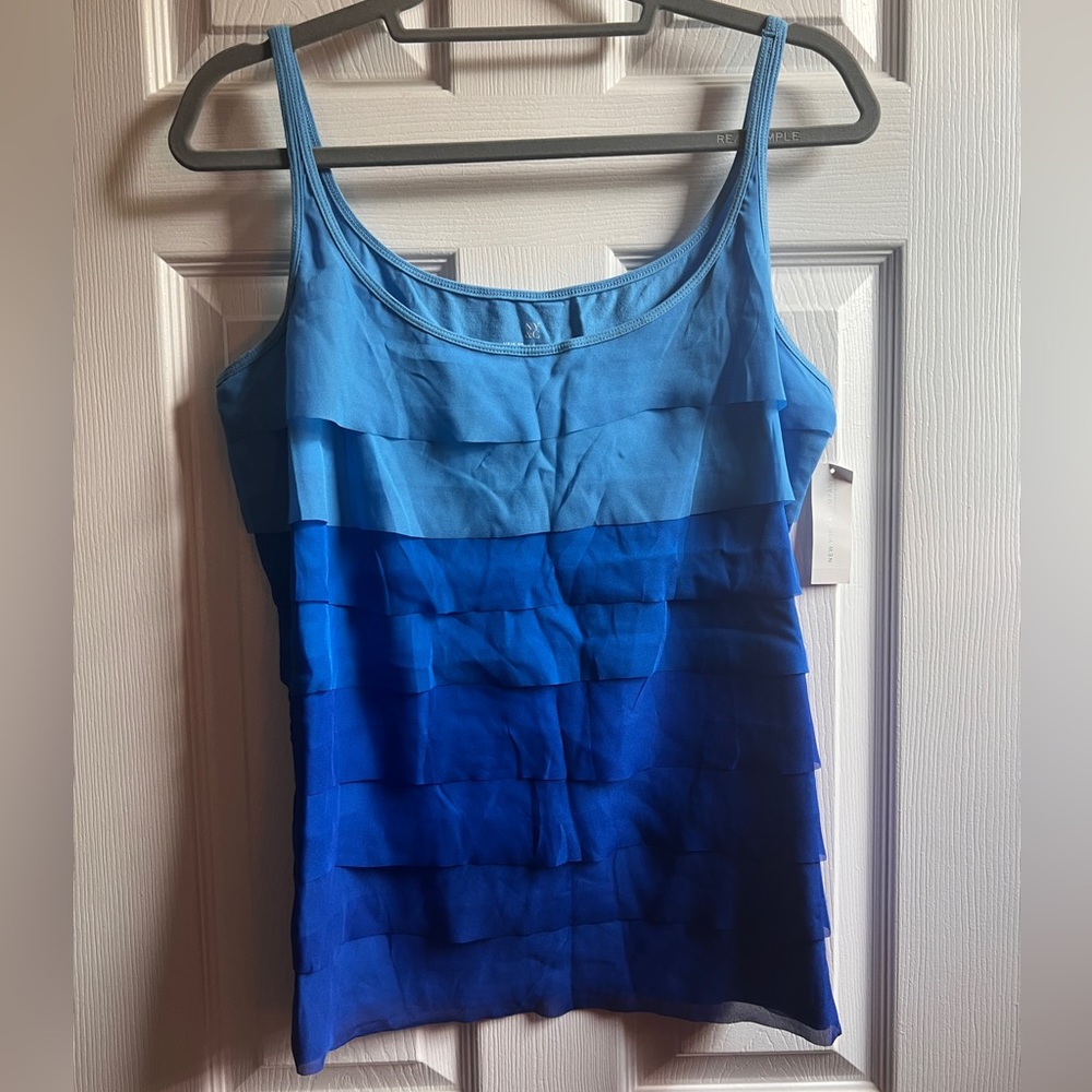NY and Company ruffled tank